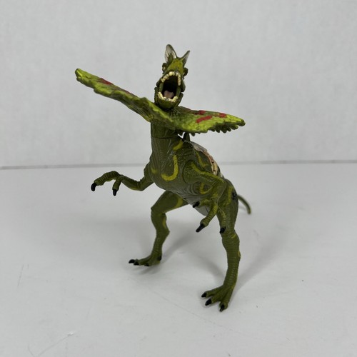 Jurassic Park 3 Dilophosaurus Dinosaur 6" Venom Spitter Hasbro Action Figure - Picture 2 of 13
