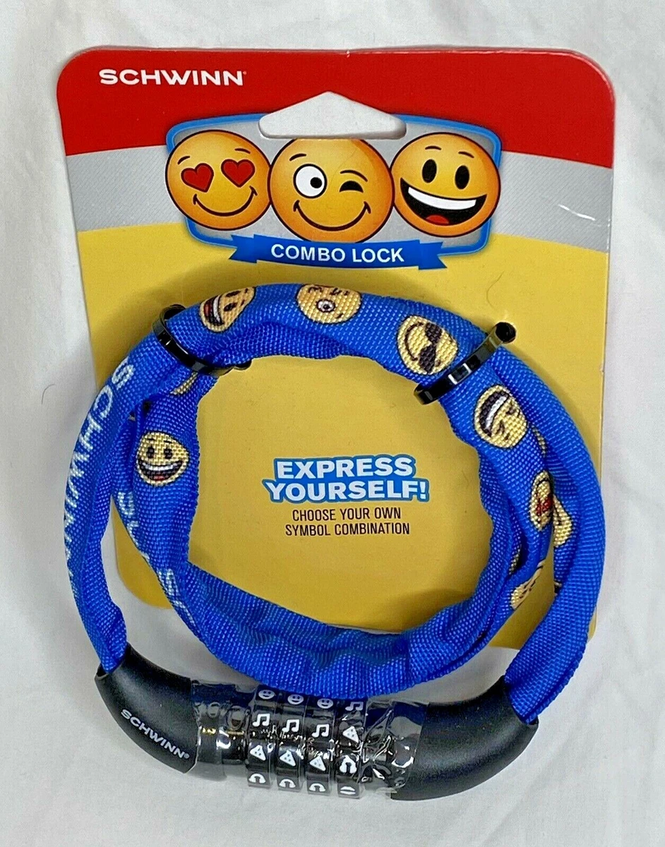 Emoji bike store lock