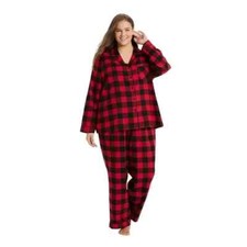 NWT Wondershop Women's 2 Piece Buffalo Plaid Pajama Set Size 3X
