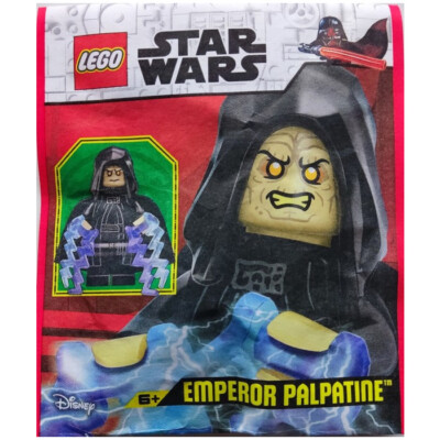 LEGO Star Wars Emperor Palpatine Paper Bag 912402 (SEALED)