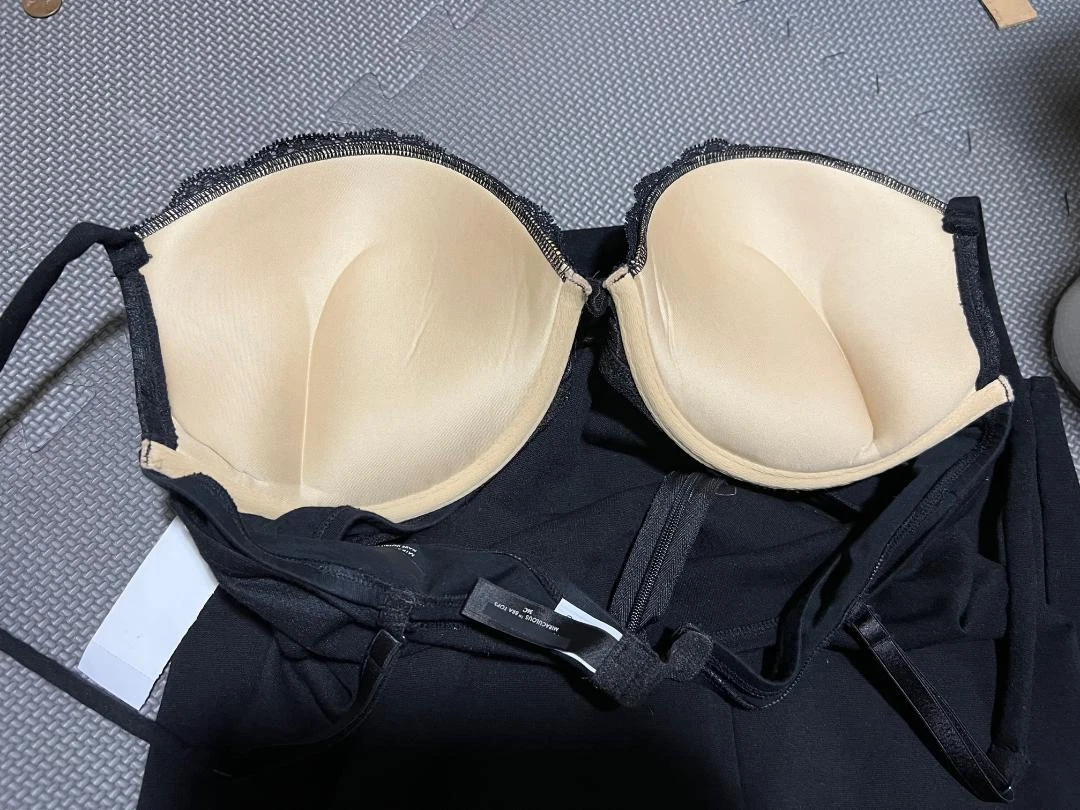 UNDERCOVER NUOVO abito top donna Victorias Secret Moda The Miraculous reggiseno push up 36C