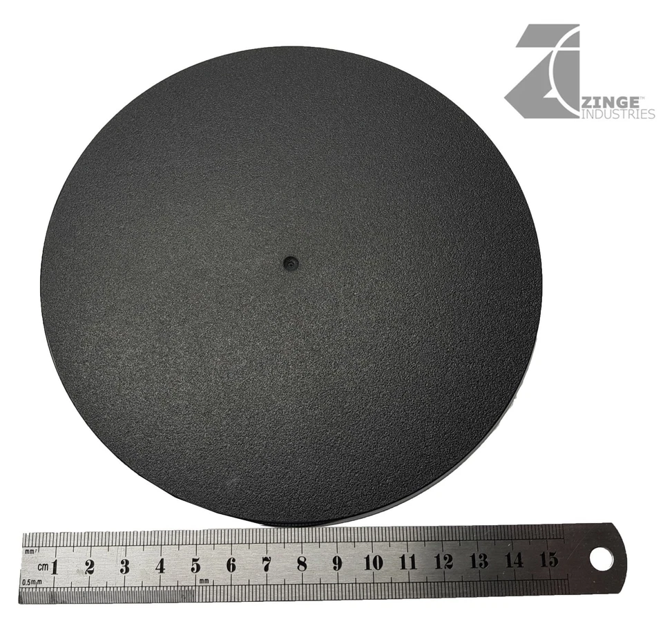 Zinge Industries Standard 160mm Large Round Base Plastic New A-SPB14