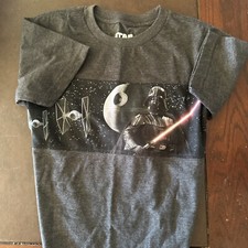 Star Wars Black T-shirt Child Size 6/7  NwT