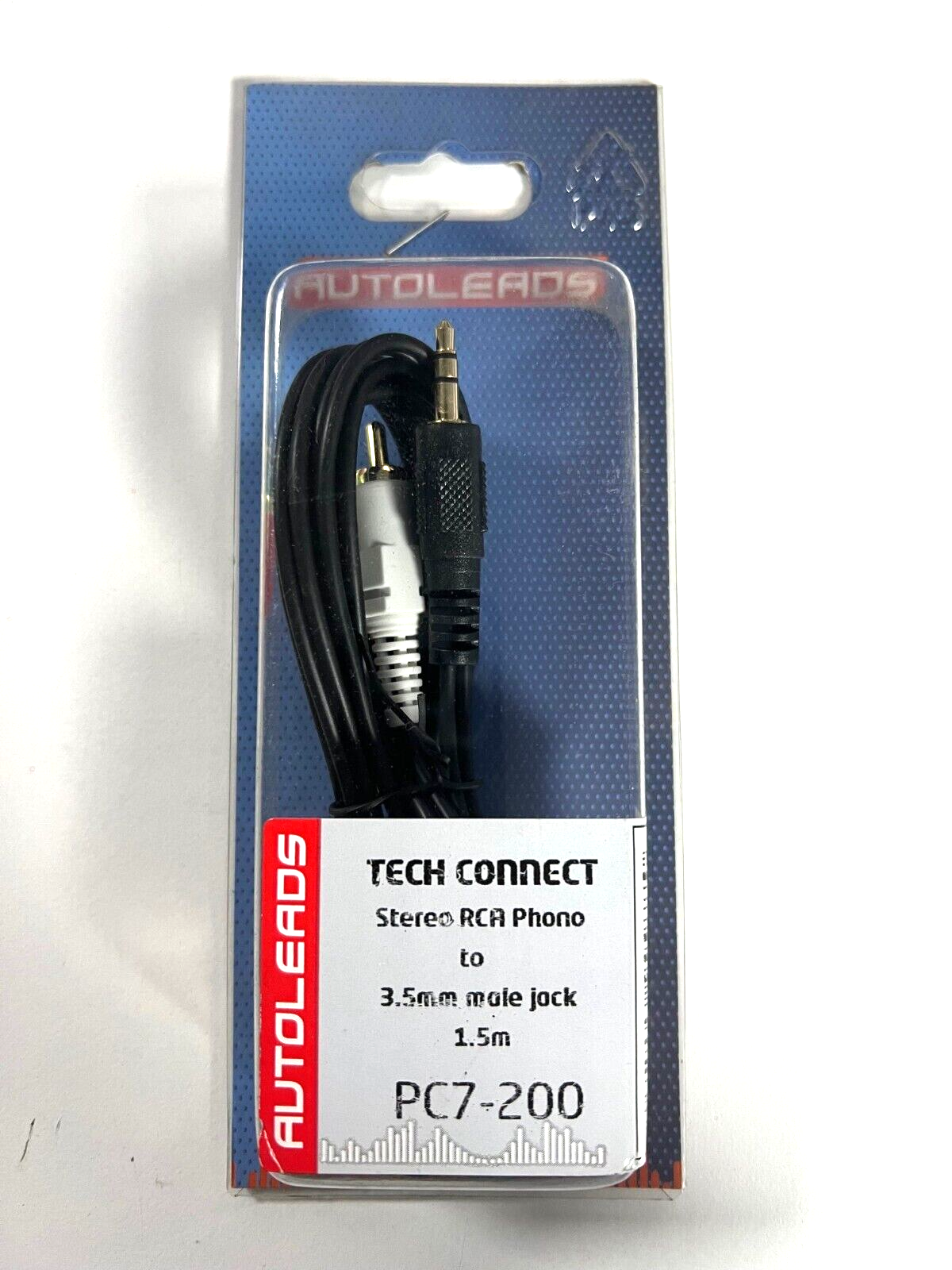 3.5mm Stereo Jack to 2 x RCA Twin PHONO Audio Cable Aux Lead 1.5m GOLD Plated