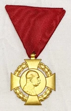 Austro-Hungarian 1908 Jubilee Cross Medal