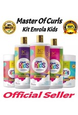 Kit Enrola Kids Professional treatment for wavy and curly hair Mestre Dos Cachos