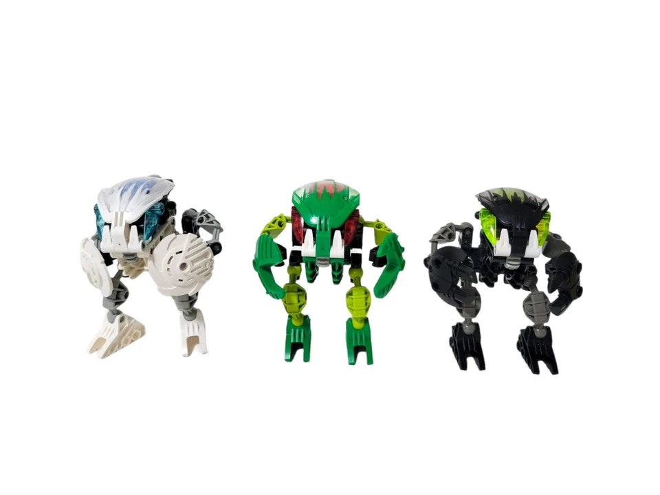 Lego Bionicle Bohrok 2002 (8560 - 8565) juego completo de 6 con grúa Foto 3 de 4