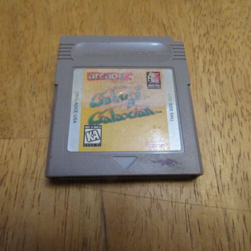 Nintendo Gameboy Galaga Galaxian Cartridge Tested Works
