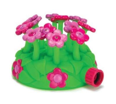 Kids Melissa & Doug Pink BLOSSOM Sprinkler Hours of Water Fun Play Green Orange