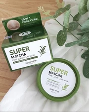 BUY 1 GET 1 FREE SOME BY MI Super Matcha 102,000ppm Pore Clay Mask
