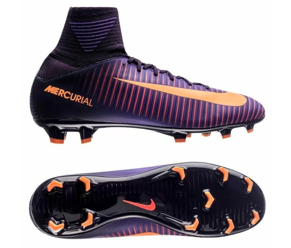 nike mercurial cleats purple