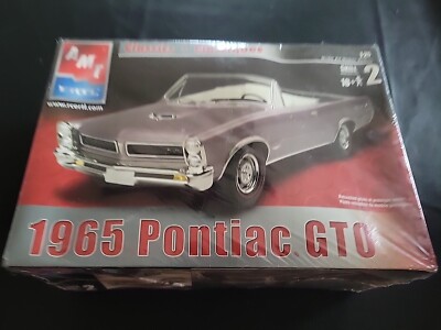 1965 Pontiac GTO Classic Model Car Model Kit AMT ERTL (2002) NEW 1:25 ...
