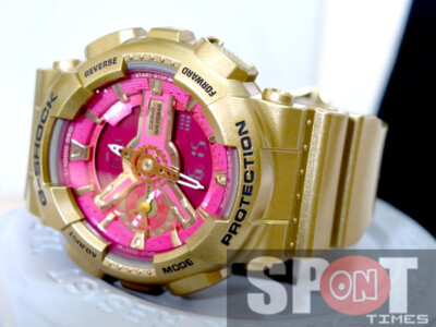 Casio G-Shock Gold S Series Ladies Watch GMA-S110GD-4A1 | eBay