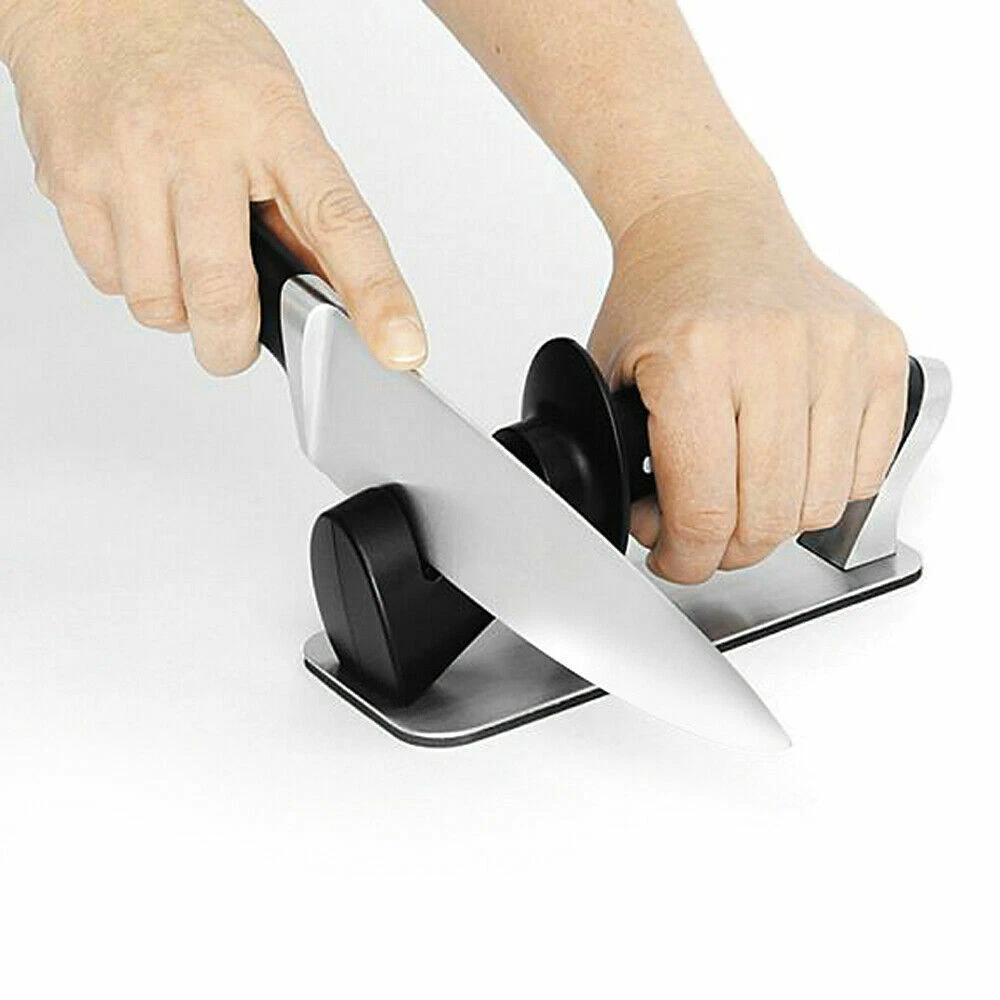 Scanpan Classic 3 Step Kitchen Knife Sharpener Knives Blades Scissors Tools