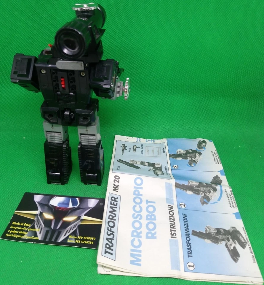 Diaclone MC 20 Transformer, Microscope Robot Perceptor, Takara 1984, Japan Gig. - Image 4 of 4