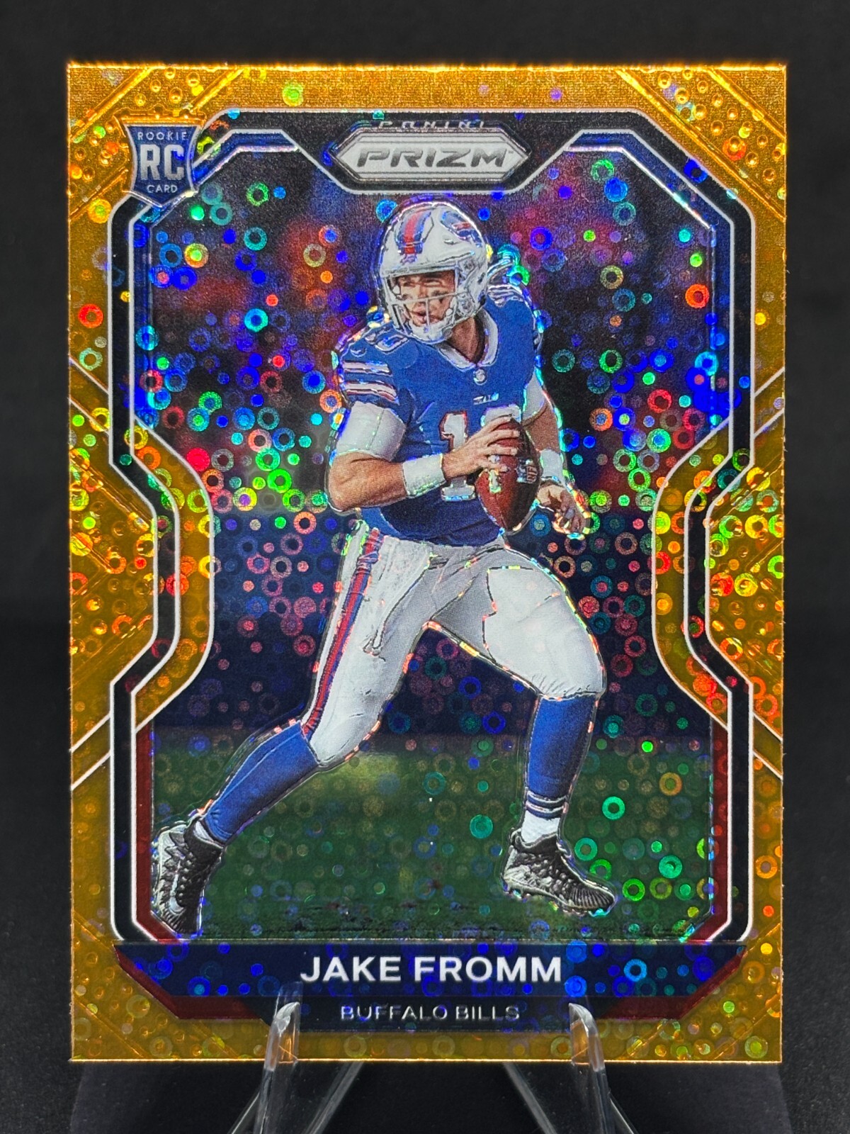 Jake Fromm 2020 Panini Prizm Orange Disco #310 Buffalo Bills Rookie RC