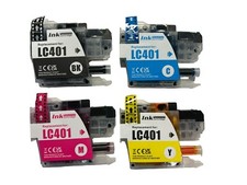LC401 LC-401 Ink Cartridges for Brother MFC-J1010DW MFC-J1012DW MFC-J1170DW