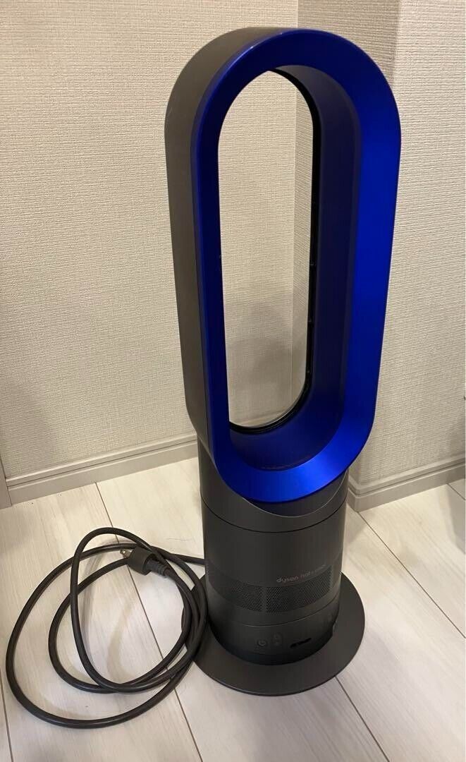 Dyson Hot & Cool AM04 Heater Table Fan Blue , Remote Control Dyson Hot & Cool AM04 Heater Table Fan Blue , Remote Control