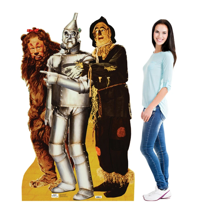 Lion, Tinman & Scarecrow Wizard of Oz Cardboard Cutout Standee- - Image 2 of 4