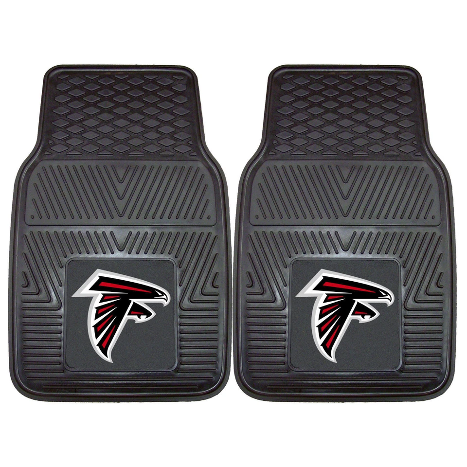 NEW 4pcs NFL Atlanta Falcons Car Truck Front Back 3-D Rubber Floor Mats Set - Image 2 of 3