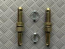Tractor Lower Link Mounting Pins Cat 2 / Cat 1, 1" thread 2 nuts + linch pins x2