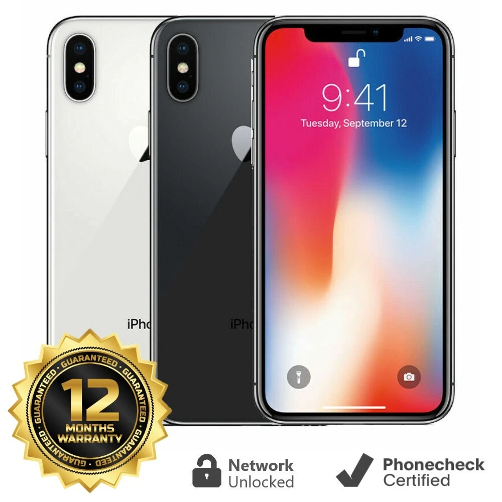 苹果iPhone x 64gb 手机和智能手机| eBay