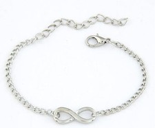 Nuevo Dije Colgante Pulsera Plata Infinito