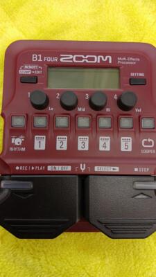 ZOOM B1 FOUR Bass Multi-Effects Processor Pedal | eBay