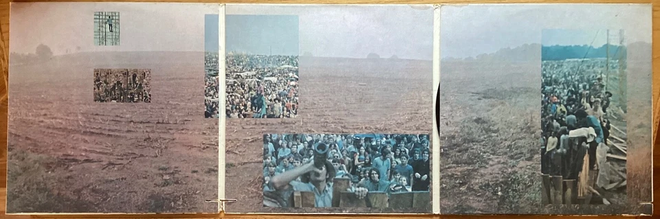 «Woodstock Two» 33 1/3 об/мин 2-LP набор, SD 2-400 с Джими Хендрикс, Мелани, горы - Изображение 3 из 4