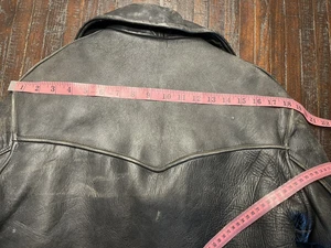 Vintage 1940s Star Glove & Leather Horsehide Motorcycle Jacket / Workwear - Picture 22 of 24