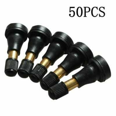 #ad 50pcs TR 600HP Snap In High Pressure Tire Wheel Valve Stems 1 1 4quot; Kit Universal $25.99