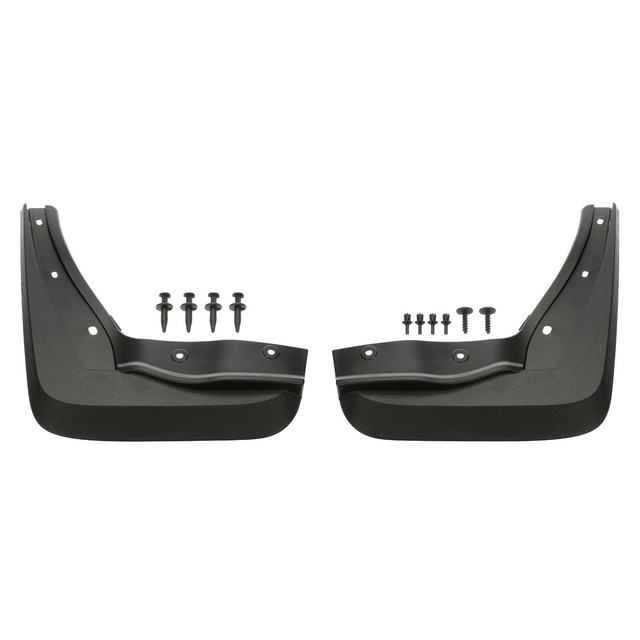2020 VW Volkswagen Atlas Cross Sport Matte Black Front Splash Guards