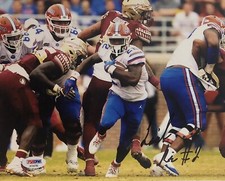 Lamical Perine Signed Autographed Florida Gators 8x10 Photo Champs Psa/Dna