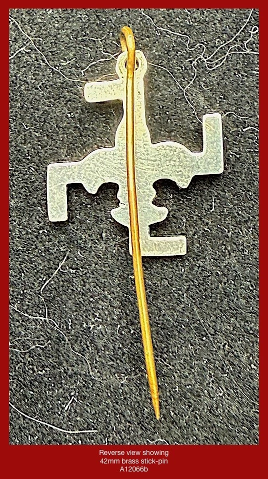 UK & Colonial Boy Scouts - 1930-1934 Silver Fylfot Cross THANKS BADGE ^ - Image 3 of 4