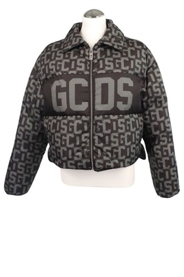 GCDS Damen Jacke Gr. 36 (S) Schwarz NEU Daunenjacke  Jacke