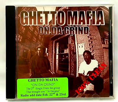 CD) Ghetto Mafia – On Da Grind, Promo, PRO-4062-2, Single, Rare