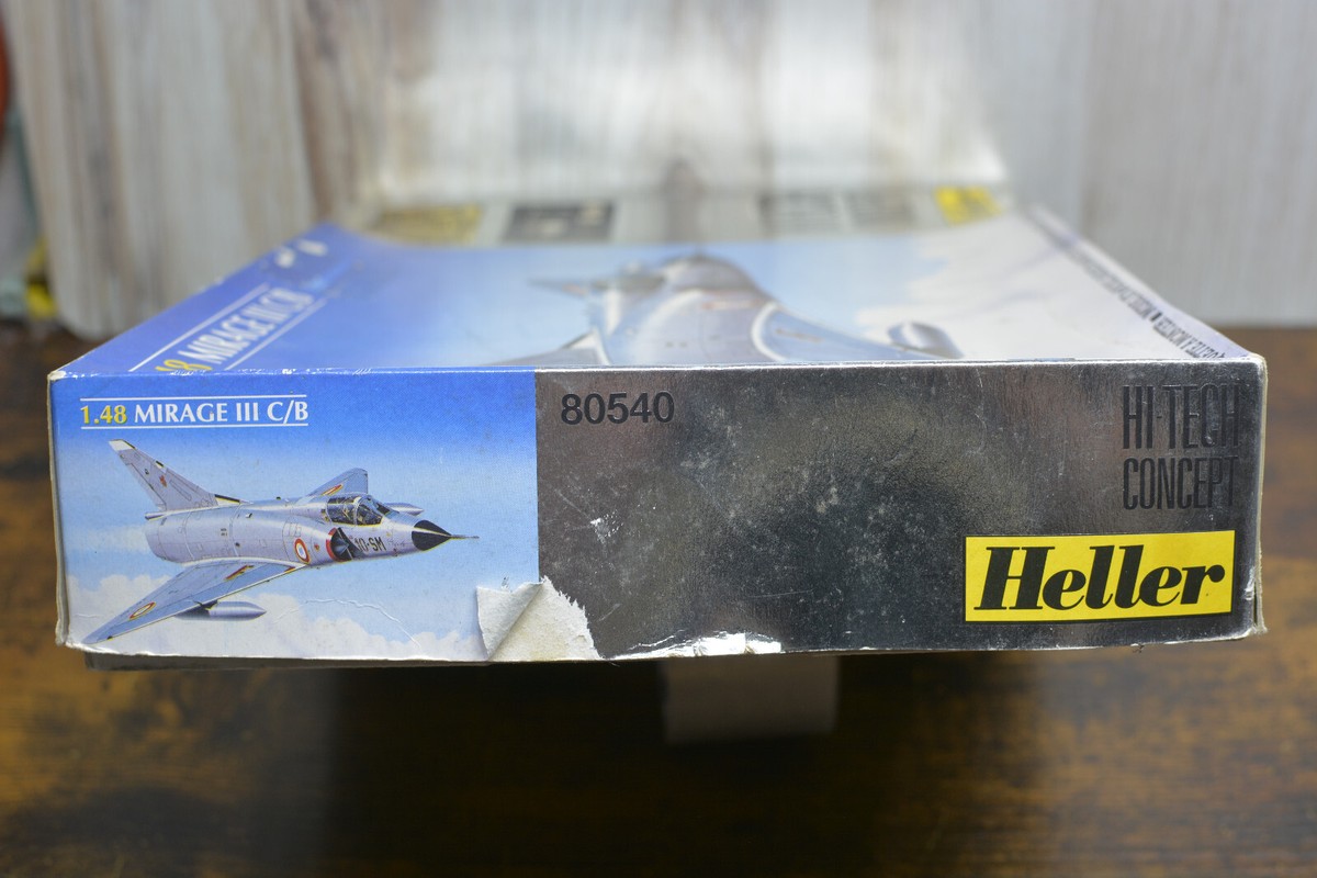 1/48 Heller Mirage III C/B Model Kit Photo-Etch & Cast Parts
