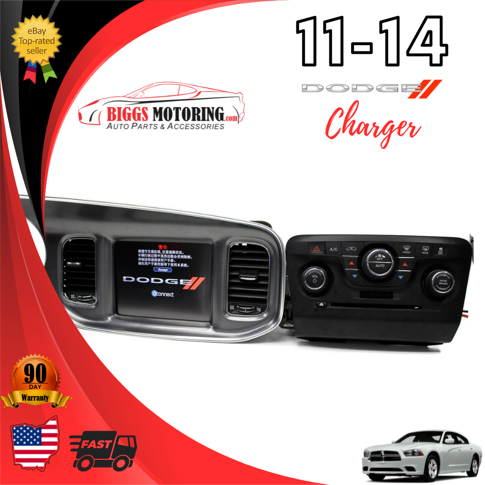 2011-2014 Dodge Charger Radio NON NAVI Cd Player Display Screen