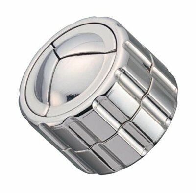 Hanayama Cast Cylinder Difficulty Level 4 Brain Teaser Puzzle From Japan