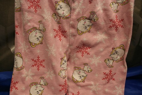 Disney Girl's Pink Teapot Legging Pants Size 4T cute bottoms play casual Sale* - Picture 2 of 8