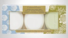 Crabtree Evelyn Lasource Goatmilk Gardeners Essentials Soap Trio 3x6.5 oz NEW