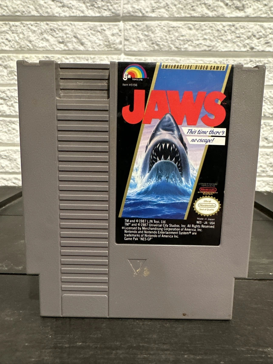 Jaws video game nintendo sale