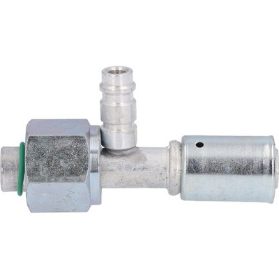 A/C Refrigerant Hose Fitting Omega Environmental 45-R1304-12STL