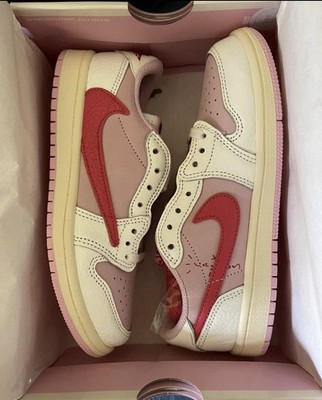 Jordan 1 Retro Low OG SP Travis Scott 'Tropical Pink' (PS) - Size 3Y