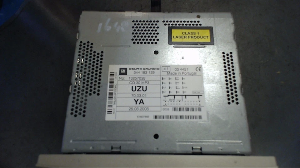 Radio CD Opel 13257028 YA D Corsa 1.2 16V - Bild 2 von 4