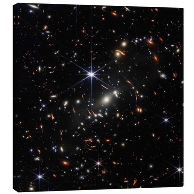 Leinwandbild James Webb - First deep field image - NASA