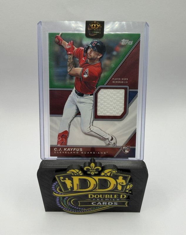 Topps 2026 Baseball C.J. Kayfus Major League Material RC #MLM2-CK /99 Guardians