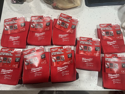 Milwaukee Cut Level 3 Work Gloves, Comfort Fit, Red, Size L (48-22-8903)