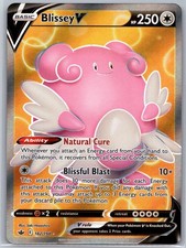 Blissey V 182/198 Ultra Rare Chilling Reign Pokemon Holo Near Mint on eBay