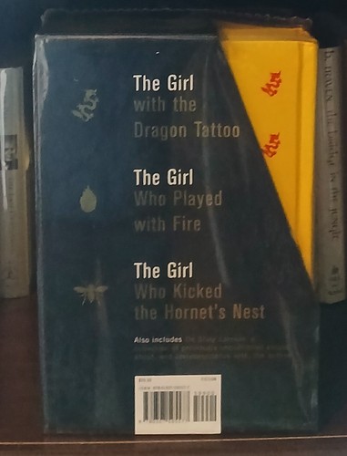 Stieg Larsson The Millennium Trilogy Four Volumes Slipcased Edition Sealed - Picture 4 of 4